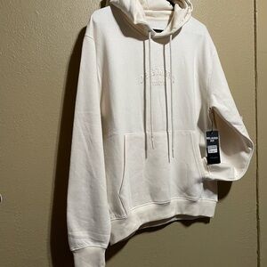 Men's Cream Hoodie New